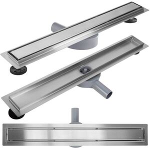 Lineárny odtokový žľab Rea Neox Pro 70 cm strieborný vyobraziť