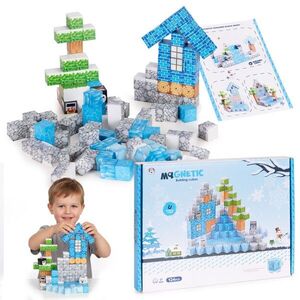 Magnetická stavebnica 124 ks FROST KINGDOM MAGIC viacfarebná vyobraziť