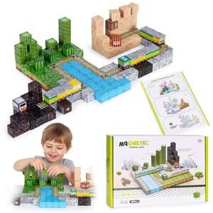 Magnetická stavebnica 169 ks MAGNETIC ADVENTURE TRAIN viacfarebná vyobraziť