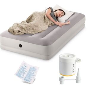 Nafukovacia posteľ INTEX 64177 191x99 cm sivá vyobraziť