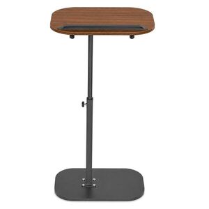 Nastaviteľný odkladací stolík Neti 40 cm čierny/orech vyobraziť