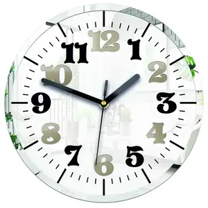 Nástenné hodiny Alexis 30 cm biele/zrkadlové vyobraziť