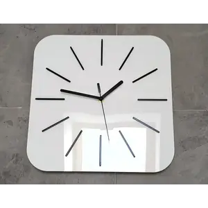 Nástenné hodiny Hipnotic biele vyobraziť