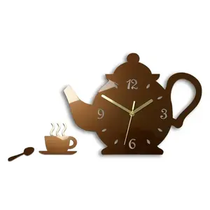 Nástenné hodiny Kettle medené vyobraziť
