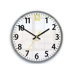 Nástenné hodiny Louis 30 cm biele/žlté vyobraziť