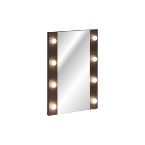 Nástenné LED zrkadlo Dorothy 60 cm dub ristretto vyobraziť