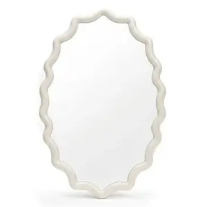 Nástenné zrkadlo Lumi 120 cm biele vyobraziť