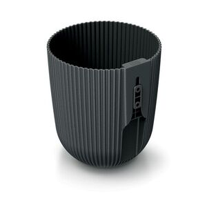 Nástenný kvetináč MILLA WALL 14, 6 cm uhoľný vyobraziť