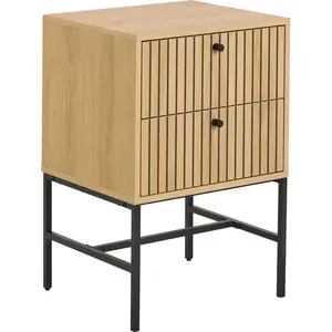 Nočný stolík Albany 45 cm dub prírodný vyobraziť