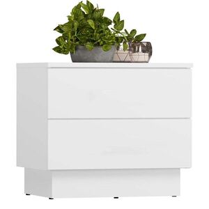 Nočný stolík Amber 55 cm biely vyobraziť