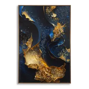 Obraz Andromeda B 60x90 cm modrý/zlatý vyobraziť