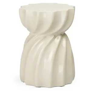 Odkladací stolík Bloom 35 cm béžový vyobraziť