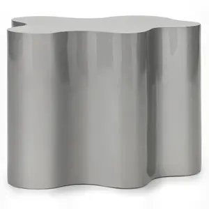 Odkladací stolík Cosmo 66 cm strieborný vyobraziť