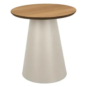 Odkladací stolík Soli 45 cm dub prírodný/šedý vyobraziť