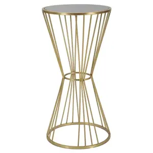 Odkladací stolík Super 40 cm zlatý vyobraziť
