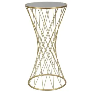 Odkladací stolík Tower 40 cm zlatý vyobraziť