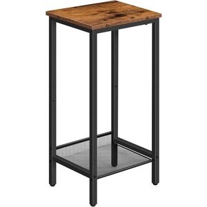 Odkladací stolík Vasagle Nino 38 cm čierny/hnedý vyobraziť
