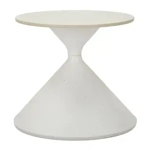 Odkladací stolík White 45 cm mramor/biely vyobraziť