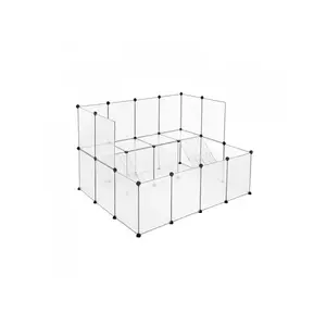 Ohrádka pre drobných zvierat Femino 143x108 cm číra vyobraziť