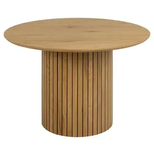 Okrúhly jedálenský stôl Yale 120 cm divoký dub vyobraziť