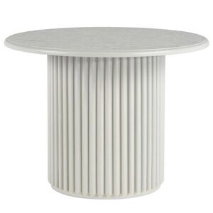 Okrúhly odkladací stolík ROMA 60 cm sivý vyobraziť