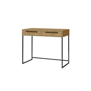 Písací stôl Ariana 100 cm čierny/dub Artisan vyobraziť