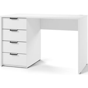 Písací stôl Barold 120 cm biely vyobraziť