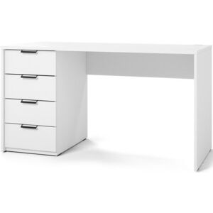 Písací stôl Barold 140 cm biely vyobraziť