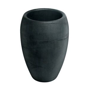 Plastový kvetináč CANOLOS HIGH 40 cm tmavosivý vyobraziť