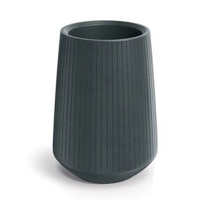 Plastový kvetináč COROS BOWL HIGH 40 cm grafitový vyobraziť