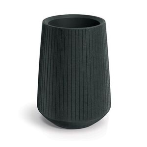 Plastový kvetináč COROS BOWL HIGH 40 cm tmavosivý vyobraziť