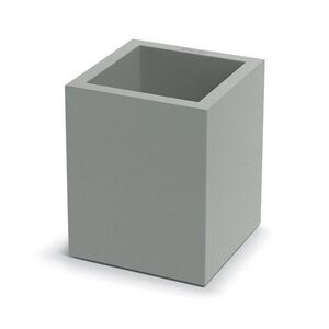 Plastový kvetináč CUBLASO SQUARE MIDL 29 cm betónovo sivý vyobraziť