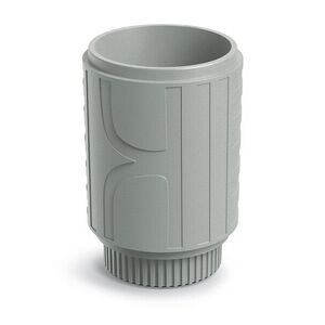 Plastový kvetináč FOLKAS ROUNDOS MIDL 40 cm betónovo sivý vyobraziť