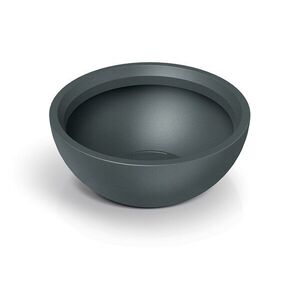 Plastový kvetináč MOLIOS BOWLS grafitový vyobraziť