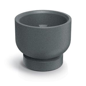 Plastový kvetináč MOLTAS BASE ROUND 40 cm granitovo sivý vyobraziť