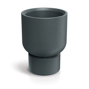 Plastový kvetináč MOLTAS BASE ROUND MIDL 40 cm grafitový vyobraziť