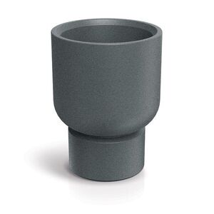 Plastový kvetináč MOLTAS BASE ROUND MIDL 40 cm granitovo sivý vyobraziť