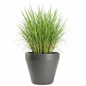 Plastový kvetináč Purea 34, 9x39, 5 cm antracitový vyobraziť