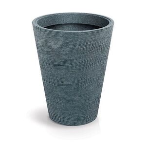 Plastový kvetináč TUBRAN ROUND MIDL 48 cm granitový vyobraziť