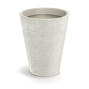 Plastový kvetináč TUBRAN ROUND MIDL 48 cm pieskový vyobraziť