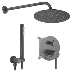 Podomietkový sprchový set Rea Lungo + box titan vyobraziť
