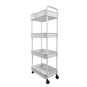 Pojazdný regál Osiris 105, 5 cm II biely vyobraziť