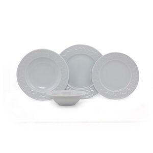 Porcelánová jedálenská súprava 24 ks Cev biela vyobraziť