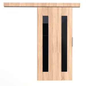 Posuvné interiérové dvere HERSE 86x205 cm dub sonoma vyobraziť