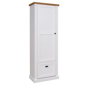 Predsieňová skriňa Galileo 71, 5 cm biela/dub prírodný vyobraziť