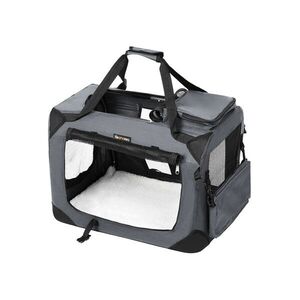 Prepravná taška na zvieratá Uros 70 cm sivá vyobraziť