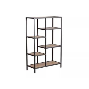 Regál Costa B 70 cm dub prírodný/čierny vyobraziť