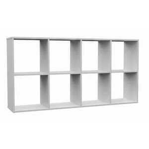 Regál MALAX 147 cm biely vyobraziť