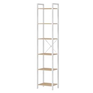 Regál Vasagle Moury 40 cm hnedý/biely vyobraziť