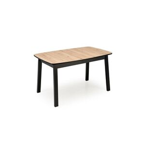 Rozkladací jedálenský stôl Barril 130/170 cm dub artisan/čierny vyobraziť